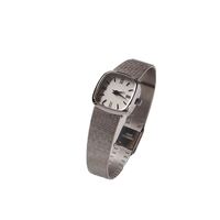 Montre minimaliste de luxe pour femme, en acier inoxydable, bracelet en maille, design carré, mouvement à quartz, logo personnalisé