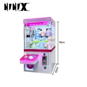 Mini machine à griffes professionnelle, jeu d'arcade à monnayeur, grue à jouets avec lecteur de billets, pour canne à sucre et petits espaces - Product Image 4