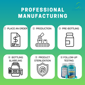 Groeigummies om langer te worden - Hoogtegroei maximalisator met calcium, magnesium, vitamine D3 en K2 - Natuurlijke groeipillen - 60 Gummies - Product Image 6