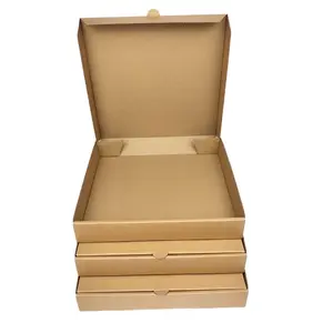 Bán buôn tùy chỉnh lớn bánh pizza Đóng gói hộp carton 6 8 10 12 14 18 inch bánh pizza hộp