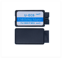 Emulador C8051F, Programador USB, Cable de Descarga JTAG/C2, U-EC6/U-EC5/ML-EC3
