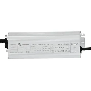 LED Driver 150Watts Impermeável IP65 Adaptador Transformador de Alimentação 100V-240V AC para 36V 48V DC Saída de Baixa Tensão para Luz LED