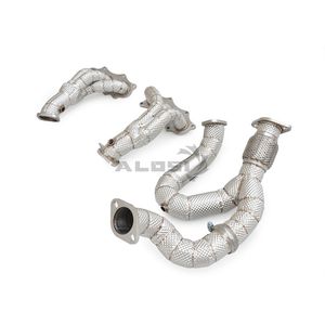 Colector de escape de alto rendimiento SS304 para Lotus Evora GT410 <span class=keywords><strong>3</strong></span>.5T 2018-<span class=keywords><strong>2022</strong></span>, colector de ajuste de máxima calidad - Product Image 5