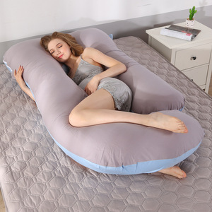 Oreiller de <span class=keywords><strong>grossesse</strong></span> en molleton doux en forme de U <span class=keywords><strong>coussin</strong></span> de protection latérale multifonction pour le corps pendant la <span class=keywords><strong>grossesse</strong></span> livraison directe pour les femmes - Product Image 6