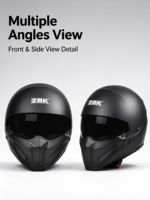 Casque convertible YQH ABS 3C Winter Cruiser Retro intégral