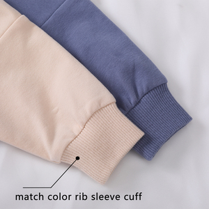 Premium kwaliteit 95% katoen 5% spandex effen oversized baby romper, korte romper voor baby's - Product Image 2