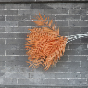 Artificial Areca Palm <b>Leaf</b> Wall Hanging Soft PVC High Simulation Wedding Home Decor Indoor Use - Product Image 1