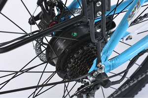 Vélo électrique tout-terrain à pneus larges avec batterie au carbone, type montagne, roue électrique, Royaume-Uni avec Inde, vélo électrique Royaume-Uni - Product Image 3