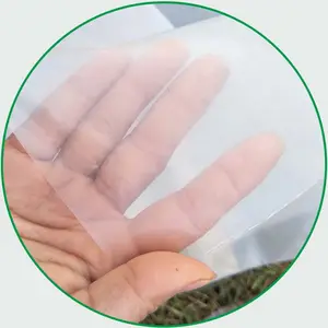 Película de plástico transparente resistente a los rayos UV de 200 micras para invernadero