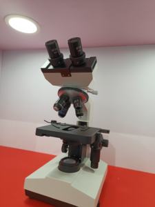 双眼チューブ二重層メカニカルステージ顕微鏡 - Product Image 3