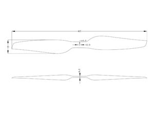 16*6 रायी प्रोप अल्ट्रालाइट उच्च प्रदर्शन कार्बन फाइबर ब्लेड प्रोपेलर - Product Image 2