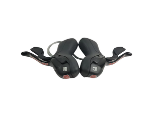 Poignée de frein de vélo VTT Leviers de frein de vélo 8/9/10 vitesses Shifter Set Pièces de vélo en aluminium - Product Image 2