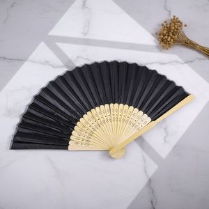 Éventail pliable en papier et bambou, vierge, pour l'art populaire traditionnel, idéal pour le Nouvel An chinois, les cadeaux de mariage et la technique de sculpture DIY - Product Image 6