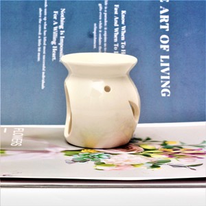 Brûleur d'huiles essentielles en céramique pour la maison, diffuseur d'arômes, <span class=keywords><strong>lampe</strong></span> parfumée, brûleur de cire fondue, support pour bougie chauffe-plat - Product Image 5