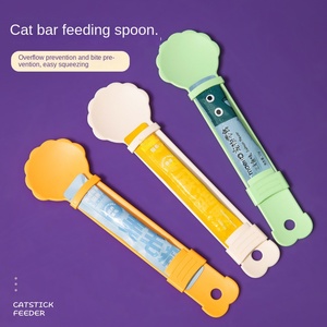 Nouvelle machine distributrice de friandises pour chat, cuillère à friandises pour chat, cuillère d'alimentation pour chien/chat - Product Image 1