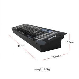 Controlador DMX <span class=keywords><strong>192</strong></span> para luz de cabeza móvil <span class=keywords><strong>192</strong></span> canales para equipo de DJ <span class=keywords><strong>DMX512</strong></span> Controlador de discoteca - Product Image 4