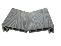 Platelage Wpc escaliers en relief 3d bois dur artificiel plancher wpc plancher platelage creux