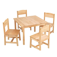 Ensemble table et chaise Montessori, table d'étude en bois, bureau d'activités pour tout-petits, mobilier préscolaire pour enfants, mobilier Montessori