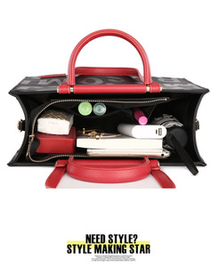 Bolsos de Mano de Moda para Mujer, Bolsos de Lujo de Gran Capacidad para Damas, Bolso Bandolera con Letras en Relieve - Product Image 6