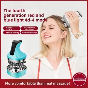 Nouveau masseur de tête 4D transfrontalier étanche électrique multi-fonctionnel pétrissage cuir chevelu et chat <span class=keywords><strong>Massage</strong></span> pour animaux de compagnie - Product Image 3