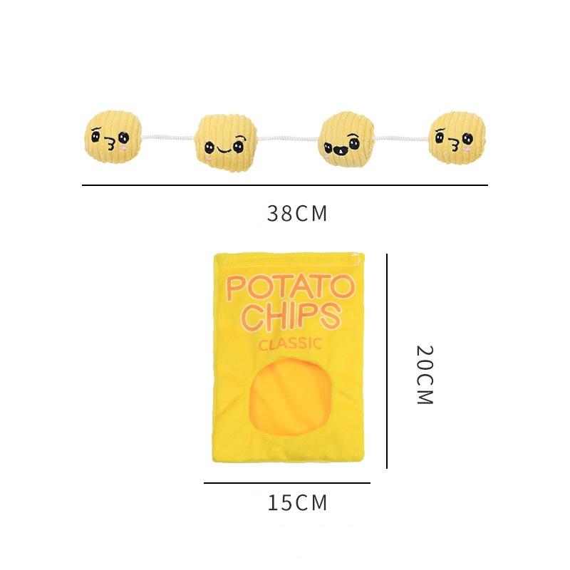 Potato Chips Dog Food Hiding Toy