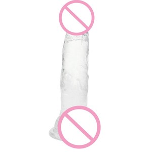 Желе, огромный фаллоимитатор на присоске, анальный пенис, реалистичный клиторальный стимулятор для пениса, секс-игрушки для женщин, женский мастурбатор - Product Image 6