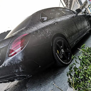 COOL SUN fantasma nero forgiato in fibra di carbonio PVC in vinile testurizzato pellicola avvolgente antigraffio - Product Image 6