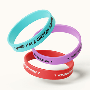 Pulsera Ajustable Negro Elástico Impresión Boobies Béisbol Poder Excusa Ronda Slap Peso Regla Pulseras de Silicona en Blanco - Product Image 2