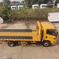 Carro barrera multifuncional de fondo plano Tianyun a buen precio (Vehículo de rescate)-Motor diésel automático 4x2 Euro6 directo de fábrica