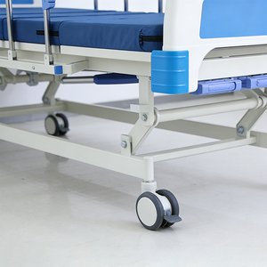 <span class=keywords><strong>Cama</strong></span> <span class=keywords><strong>de</strong></span> Hospital Médica con 2 Manivelas y Construcción <span class=keywords><strong>de</strong></span> Acero para Pacientes a <span class=keywords><strong>Precios</strong></span> Competitivos - Product Image 6
