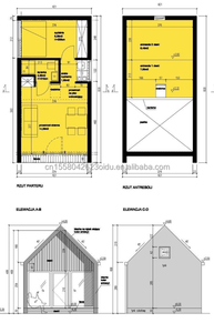 Современный сборный дом из легких стальных конструкций, контейнерного типа, с французской мансардной крышей, для использования в качестве мастерской, санузла, спальни или офиса. - Product Image 6