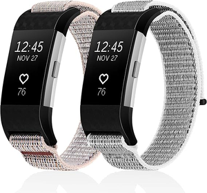 Vente directe d'usine, bracelet de <span class=keywords><strong>montre</strong></span> <span class=keywords><strong>en</strong></span> nylon sport pour <span class=keywords><strong>Fitbit</strong></span> Charge 2, bracelet de remplacement pour hommes et femmes - Product Image 1