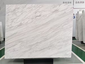 Losas Pulidas de Mármol Blanco Griego Volakas, Elegante Mármol Blanco para Paredes, Pisos y Encimeras - Product Image 5