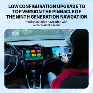 Phổ 23.6 21.6 inch Xe TV màn hình cảm ứng màn hình Navigation phía trước ghế hành khách giải trí autoradio <span class=keywords><strong>Android</strong></span> Màn hình kép - Product Image 3