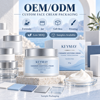 Crème Apaisante Visage au Céramide et Hyaluronate de Sodium Hydratante pour Peaux Sensibles – Marque Blanche, Soins de la Peau OEM ODM, Vente en Gros