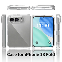 Funda Transparente Antioxidante para iPhone 18 Fold y iPhone 18 Ultra, Delgada, con Tacto Sedoso y Anti-amarilleo, de Larga Duración