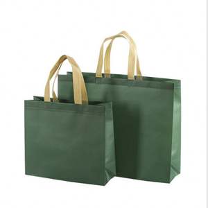 Custom Advertising LOGO Hot Pressed Film Covering Clothing Store Spot Shopping Non-woven Bag - Product Image 5