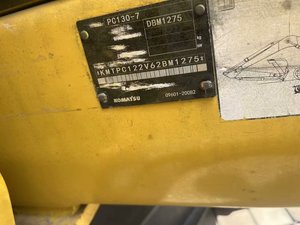 Excavatrice sur chenilles PC130-7 Komatsu de taille moyenne à vendre dUse Moteur en bon état Moteur Pompe Engrenage PLC Kobelco Cylindre hydraulique - Product Image 4