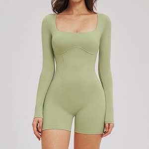 Body de mujer con sensación de segunda piel y espalda hueca, ajustado para fitness, deportes al aire libre, running y yoga - Product Image 5