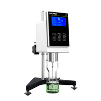 Viscosímetro Digital Rotatorio NDJ con Pantalla LCD, Sensor de Temperatura, para Medir la Viscosidad de Pinturas, Cremas, Cosméticos, Aceites y Geles, CA 220V 0.5%