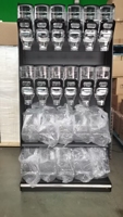 Distributeurs de produits en vrac en plastique pour supermarchés, pour le stockage et la distribution de céréales