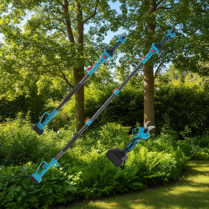 Juego de Podadora Inalámbrica de 21V 4.0Ah con Poste de Extensión de 13 Pies y Diámetro de Corte de 0.98 Pulgadas, Herramienta de Jardinería para Podar Árboles - Product Image 2