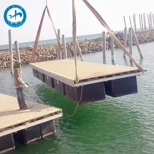 Offre spéciale ascenseur lac modulaire en plastique maître flotteurs pwc ponton roulant quai flottant