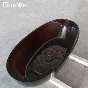 <span class=keywords><strong>Baignoire</strong></span> en résine de couleur ambre de 180cm, baignoires autonomes, <span class=keywords><strong>baignoire</strong></span> cristalline, <span class=keywords><strong>douche</strong></span> de <span class=keywords><strong>baignoire</strong></span> ovale autoportante transparente - Product Image 2