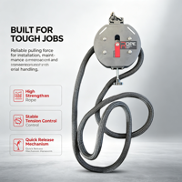 Udine Endless Rope Trainer : Machine de traction à résistance magnétique robuste pour entraînement fonctionnel, marque privée
