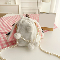 Peluche ours bouclé doux et mignon, jouet en peluche personnalisé pour la Saint-Valentin, jouet animal en peluche, compagnon pou