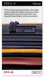 <span class=keywords><strong>Valise</strong></span> <span class=keywords><strong>rigide</strong></span> extensible en néoprène Stranger Travel avec poignée télescopique, serrure, <span class=keywords><strong>roulettes</strong></span> universelles, 20-24L - Product Image 6