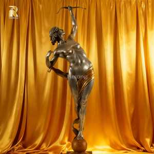 RELONG Classique Personnalisé Bronze <span class=keywords><strong>Artemis</strong></span> Diana Statue Sculpture Déesse Grecque de la Chasse à Vendre - Product Image 4