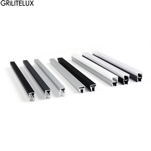 Perfil de Aluminio Anodizado 6063 con LED para Iluminación Lineal en Gabinetes de Vidrio Empotrados, Estanterías de Cocina, Armarios y Vitrinas - Product Image 2