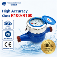 Rotary Impeller Water Meter Mechanical Instrument Household National Standard Cast Iron/Copper/Stainless Steel Threaded